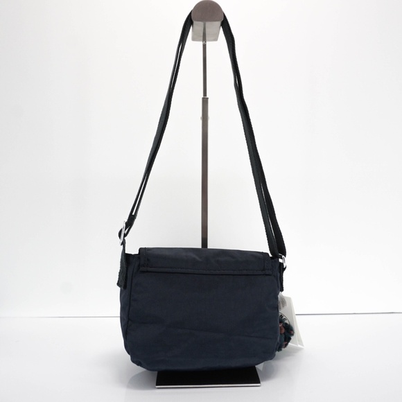 Kipling Sabian Crossbody Mini Shoulder Bag Polyamide AC8280 True Blue Tonal NWT - Picture 3 of 10